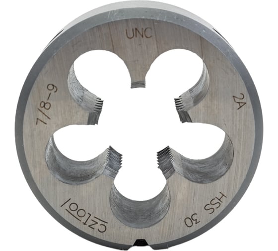 Плашка Bucovice Tools UNC 7/8" -9 HSS 55x22мм 245780BT