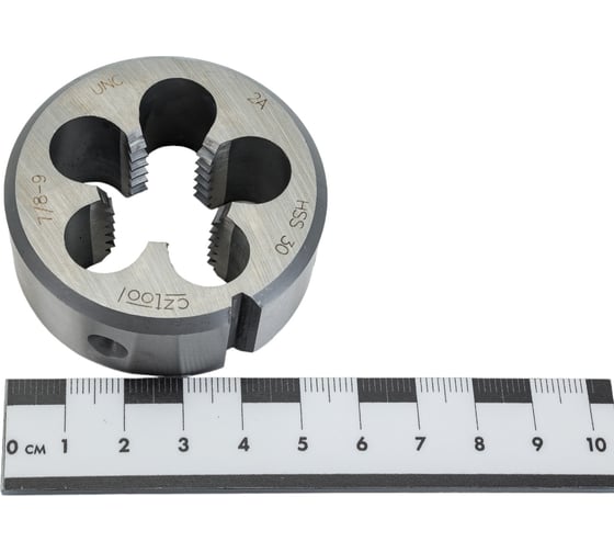 Плашка Bucovice Tools UNC 7/8" -9 HSS 55x22мм 245780BT