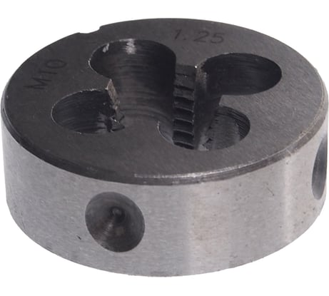 Плашка в пластиковом футляре ЭВРИКА M10x1,25-30мм ER-01012P