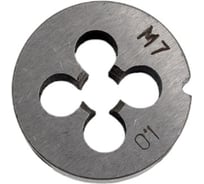 Плашка в пластиковом футляре ЭВРИКА M07x1-25мм ER-00710P