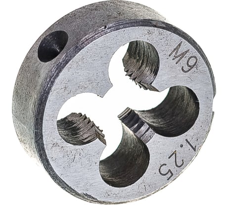 Плашка Эврика M09x1,25-25мм, в пластиковом футляре ER-00912P 468917