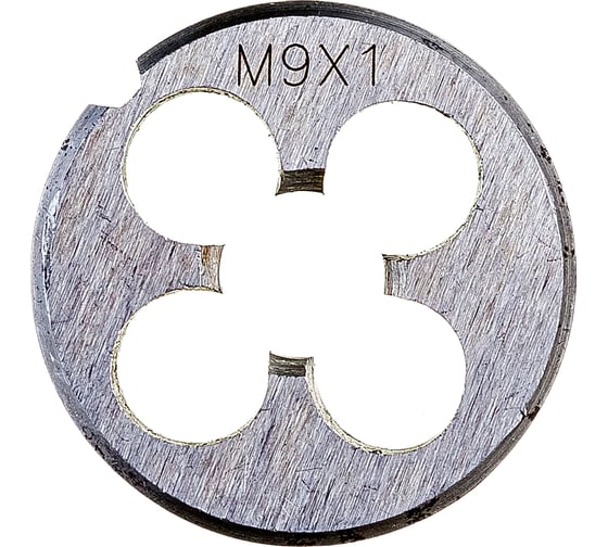 Плашка в пластиковом футляре ЭВРИКА M09x1-25мм ER-00910P