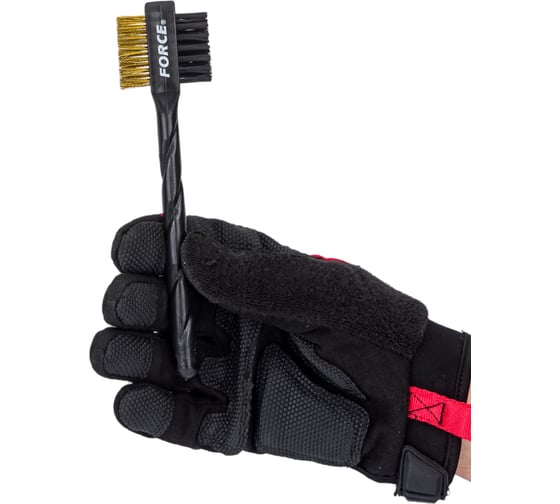 Щетка двусторонняя металл + нейлон FORCE 9U3001