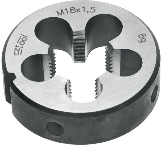 Плашка Bucovice Tools M 18 Шаг 1.5 115CrV3 45x14мм 210182 1