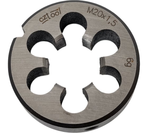 Плашка Bucovice Tools M 20 Шаг 1.5 115CrV3 45x14мм 210202 1