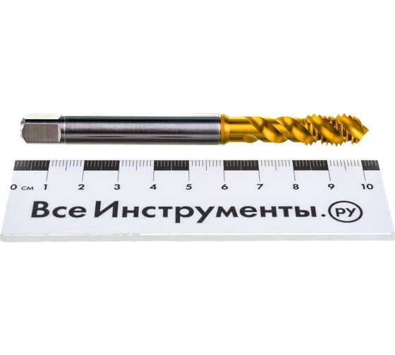 Метчик Guhring M10х1.5, HSS-E-PM, тип N R50, TiN, глух. отв., Powertap 5722 10,000