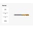 Метчик Guhring M4х0.7, HSS-E, тип N R40, TiN, глух. отв., Powertap 5738 4,000 4