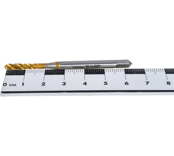 Метчик Guhring M4х0.7, HSS-E, тип N R40, TiN, глух. отв., Powertap 5737 4,000