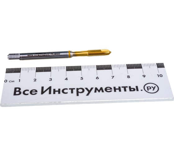 Метчик Guhring M5x0.8, HSS-E-PM, тип N, TiN, скв. отв., Powertap 5736 5,000