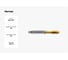 Метчик Guhring M3x0.5, HSS-E-PM, тип N, TiN, скв. отв., Powertap 5736 3,000 4