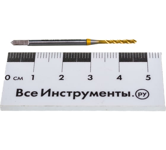 Метчик Guhring M2х0.4, HSS-E, тип N R40, TiN, глух. отв., Powertap 5737 2,000