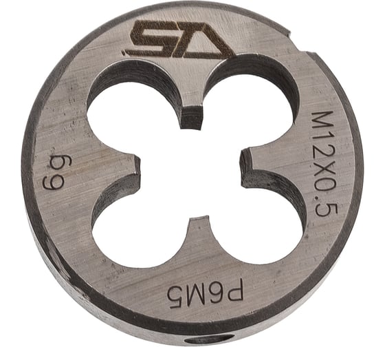 Плашка М 12х0,5 Р6М5 STV 00-00004283