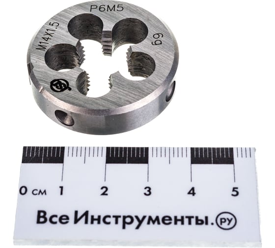 Плашка М 14х1,5 Р6М5 STV 00-00004290