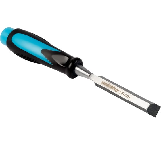 Долото по дереву Smartbuy 14 мм, прорезиненная ударная рукоятка, smartby tools SBT-CH-14p1