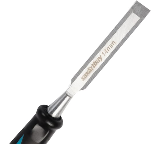 Долото по дереву Smartbuy 14 мм, прорезиненная ударная рукоятка, smartby tools SBT-CH-14p1