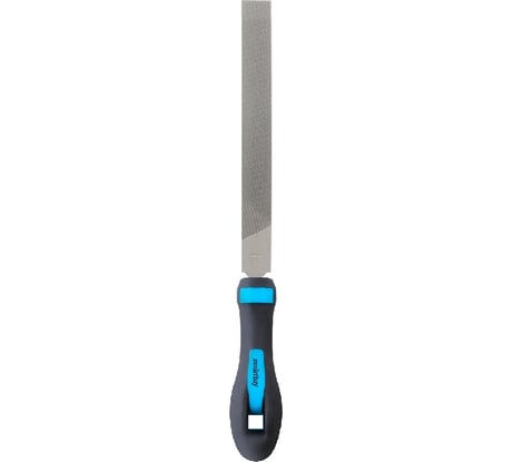 Напильник по металлу Smartbuy плоский, 200 мм, прорезиненная рукоятка, tools SBT-TF-200Fp2