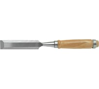 Плоская стамеска-долото Политех деревянная рукоятка, 22 мм 2523122