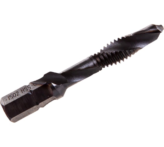 Комбинированный машинный метчик с зенкером D.BOR C 6,3, M6x1.00 9G81M06-1002D