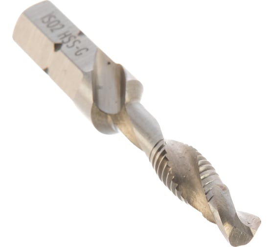 Комбинированный машинный метчик с зенкером D.BOR C 6,3, M5x0.80 9G81M05-0802D