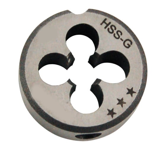 Плашка D.BOR HSS-G DIN 223 тип B, M4x0.70, 20х5 9G31M04-0702D 1