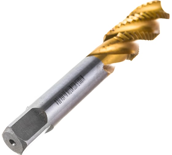 Метчик M18x2,5 HSS M2 TiN спиральный ПрофОснастка №464 арт. 50221064