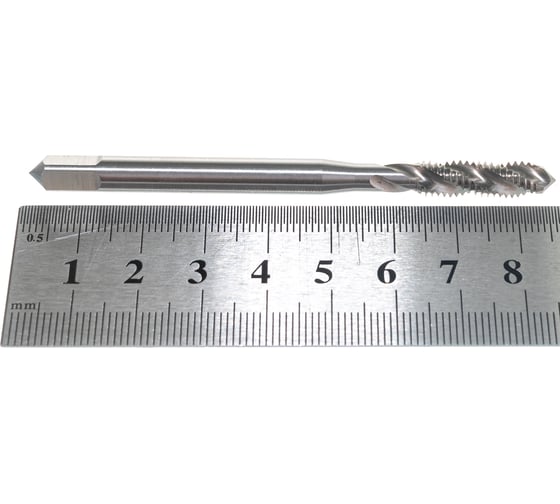 Метчик M6x1 HSSE M35 Co5% спиральный ПрофОснастка №519 арт. 50231019