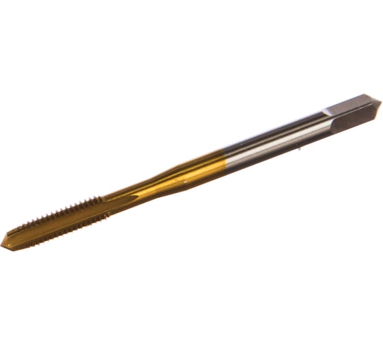 Метчик M4x0,7 HSS M2 TiN прямой ПрофОснастка №72 арт. 50711007 1