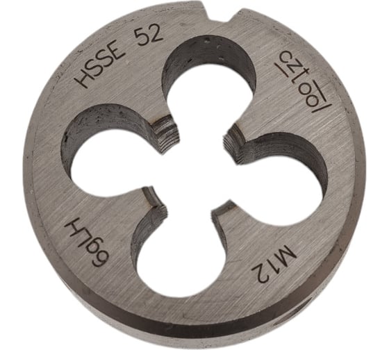 Плашка Bucovice Tools левая М12 шаг 1.75мм HSSE-VA 38x14мм 291120 1