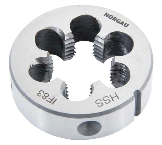 Круглая плашка NORGAU G3/8х19 013862240