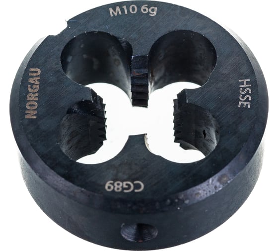 Плашка NORGAU M10х1,5 013735100