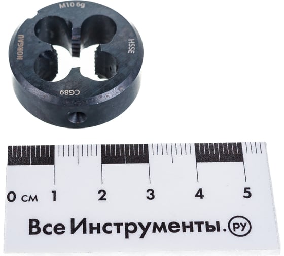 Плашка NORGAU M10х1,5 013735100