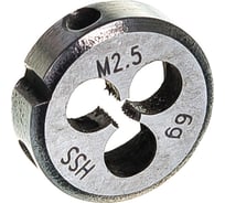 Круглая плашка NORGAU M2,5х0,45 013701110