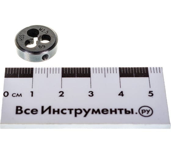 Круглая плашка NORGAU M2,5х0,45 013701110