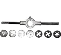 Набор метрических плашек с держателем SKRAB НС 008-2 8 предметов 33859