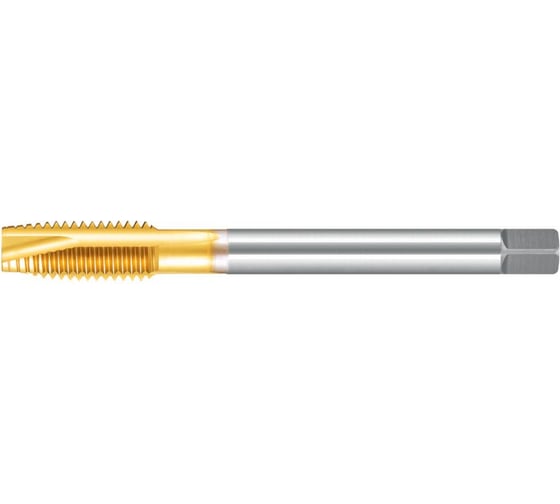Машинный метчик NORGAU М12 DIN376 6H TiN HSS-E тип N 013066012