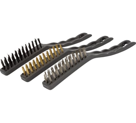 Набор зачистных щеток Автоdело L-230 мм 3 шт. 44009 13985