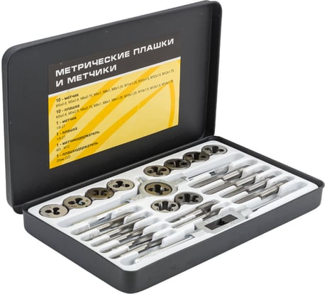 Набор метчиков и плашек 24 предметов ЭВРИКА ER-00241