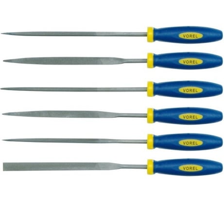 Набор надфилей VOREL 160мм-6шт. 25352