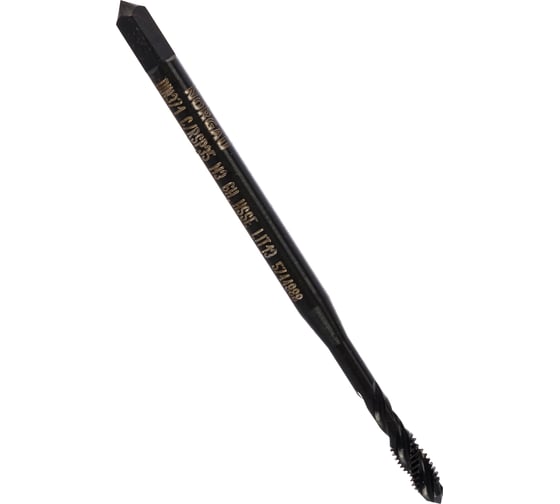 Машинный метчик NORGAU М3 DIN371 6H FNZ HSS-E тип VA 013152003 1