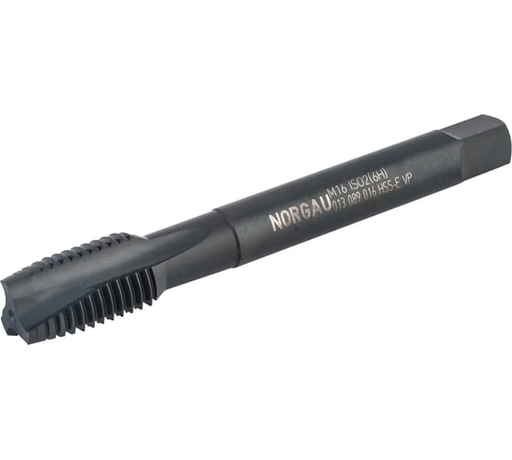 Машинный метчик NORGAU М18 DIN376 6H FNZ HSS-E тип VA 013089018
