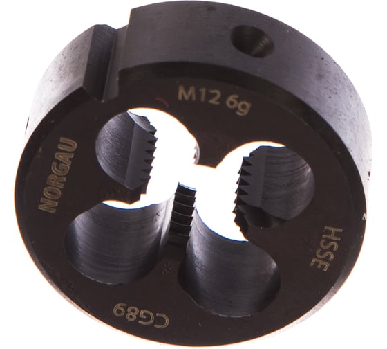 Плашка NORGAU M12х1,75 013735120