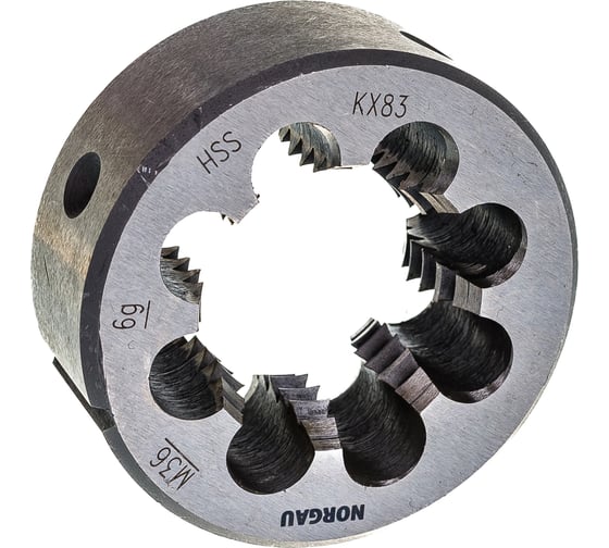 Круглая плашка NORGAU M36х4 013701650 1