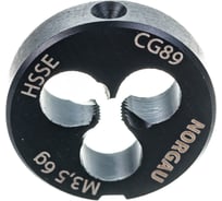 Плашка NORGAU M3,5х0,6 013735035