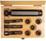 Набор метчиков и футорок для восстановления резьбы свечей накаливания Partner 9пр. (M9x1.0-5шт.) PA-1009-1(396) 5