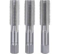 Набор метчиков из 3-х шт. H-Tools М20 шаг 2.5мм DIN352 HSS-G 230200HT
