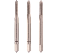 Набор метчиков из 3-х шт. H-Tools М2.5 шаг 0.45мм DIN352 HSSE 230025EHT