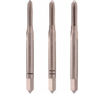 Набор метчиков из 3-х шт. H-Tools М2 шаг 0.4мм DIN352 HSS-G 230020HT