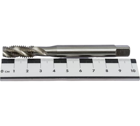Машинный метчик Modern T М10x1,5 DIN371/D376 Р6М5 винт. Т020.11015