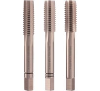 Набор метчиков из 3-х шт. H-Tools М12 шаг 1.75мм DIN352 HSS-G 230120HT