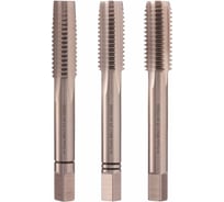 Набор метчиков из 3-х шт. H-Tools М8 шаг 1.25мм DIN352 HSS-G 230080HT